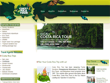 Tablet Screenshot of costaricatour.com
